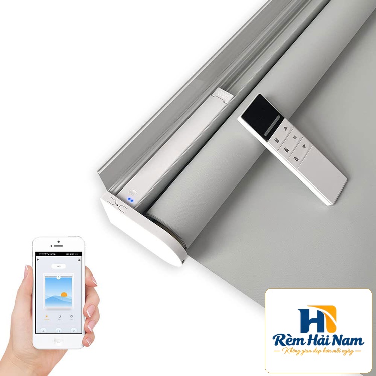 Rèm vải cuốn tự động mã Mã Medellin| Động cơ rèm MA35Q6028