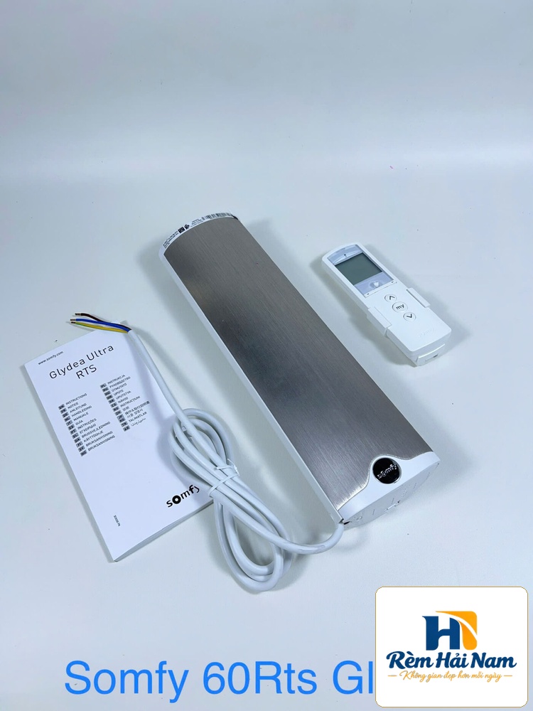 Động cơ rèm vải tự động somfy Glydea 60 RTS