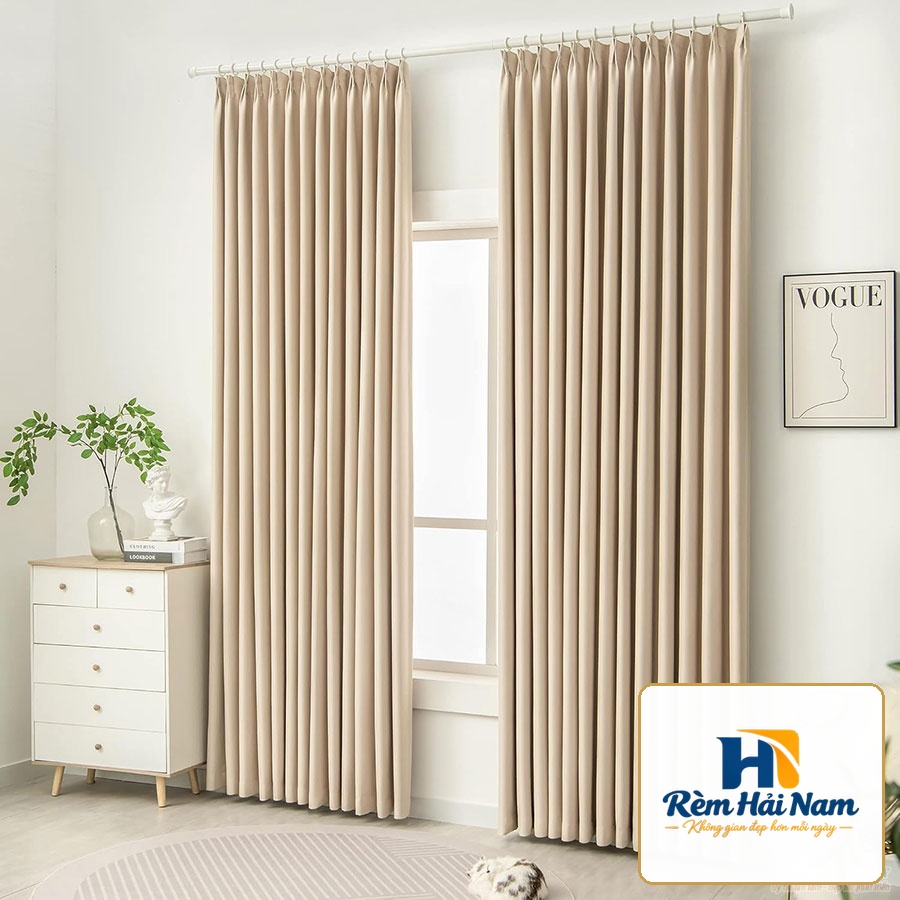 Mẫu rèm vải phòng khách đẹp – Sản xuất trực tiếp – Giá tốt