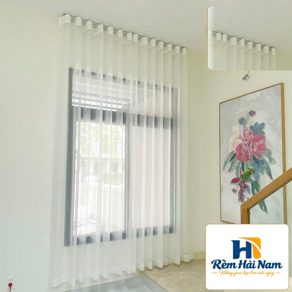 Mẫu rèm vải voan đẹp giá rẻ HNV36