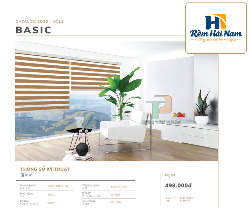 Rèm cầu vồng hãng Padora – Mã Basic