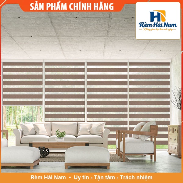 Rèm cửa cầu vồng đẹp cản nắng hãng Santech – Mã Rose