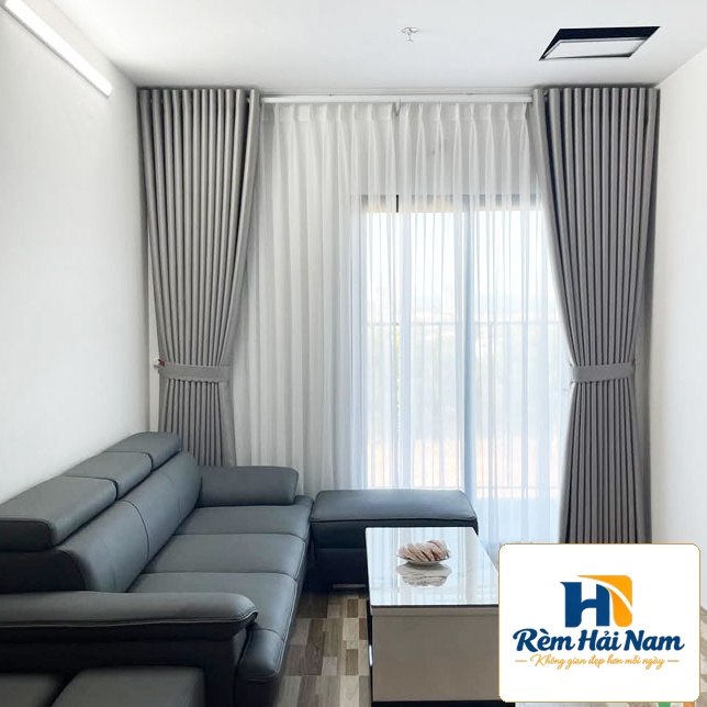 Rèm cửa màu ghi đậm – Rèm Vải Đẹp – Mẫu Mới Nhất