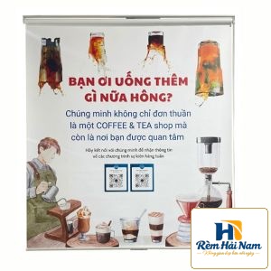 Rèm Cuốn In Logo Quảng Bá Thương Hiệu