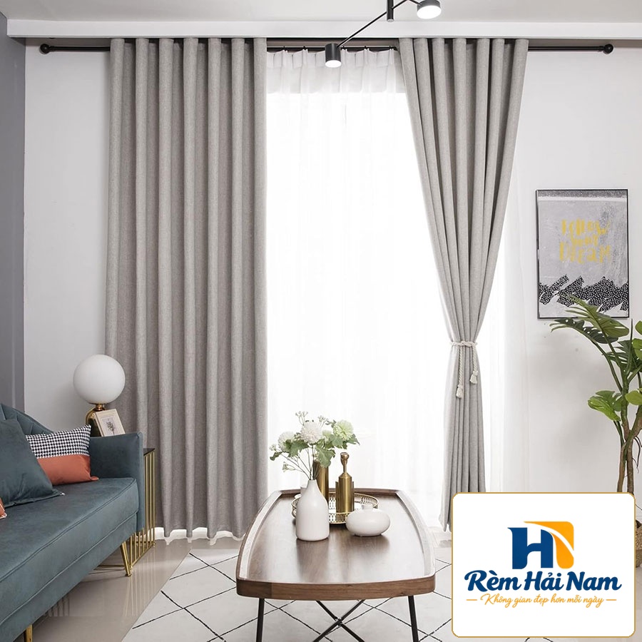 Rèm vải mở ngang – Rèm Vải Giá Tốt Tại Xưởng